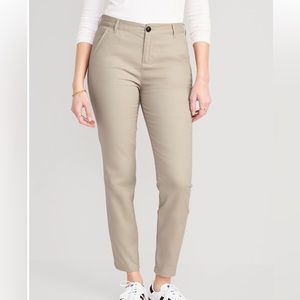 Old Navy High-Waisted Wow Stretch Skinny Pants Khakis for Women